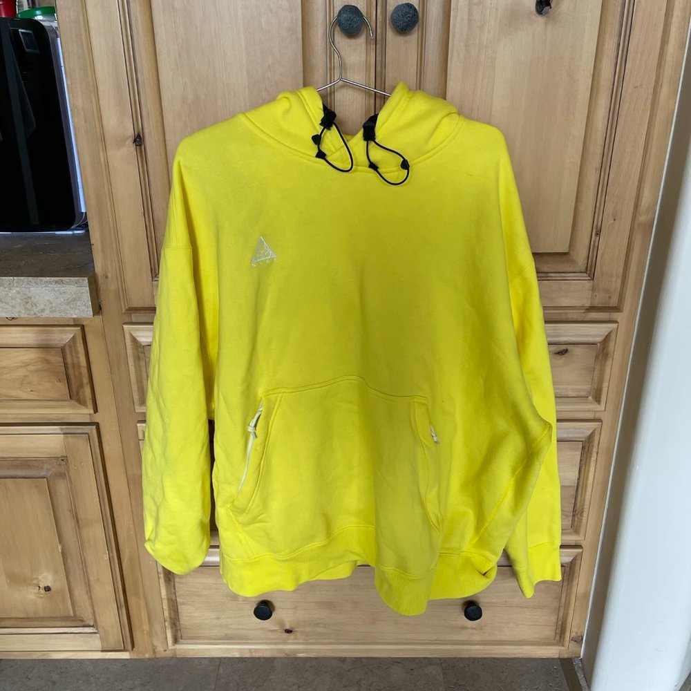 Nike ACG Pullover Hoodie Yellow